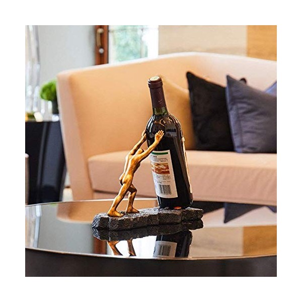 ATHUAH Moderne créatif Maison Simple personnalité méchant casier à vin Bureau décoration de la Maison Salon Armoire à vin Por