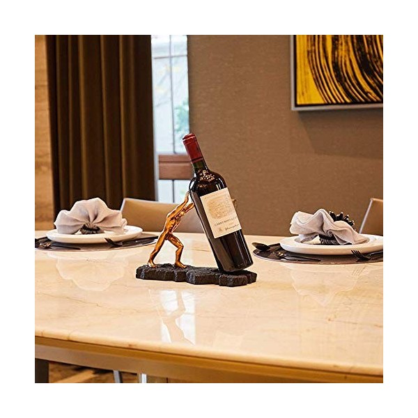 ATHUAH Moderne créatif Maison Simple personnalité méchant casier à vin Bureau décoration de la Maison Salon Armoire à vin Por