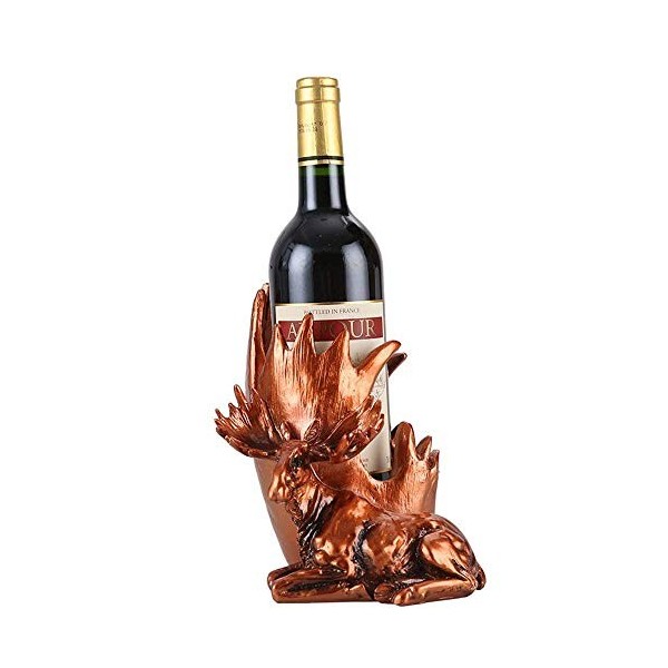 ZITTRO Casier à vin Accueil Support Rouge Support de Verre à Vin Bar S, Résine délan Personnalité Créative Armoire à Vin Déc