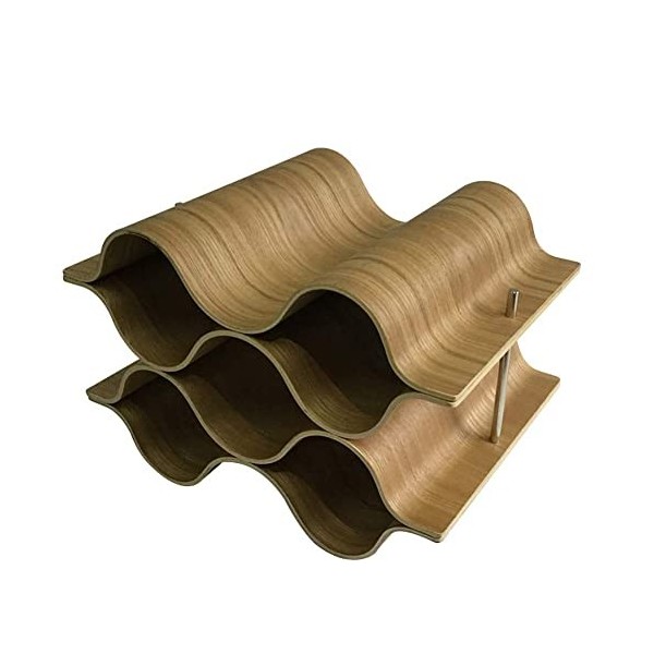 Présentoir à Bouteilles de vin Présentoir à Bouteilles Bar Porte-Bouteille de vin alcoolisé Casier à vin en Bois casier à vin