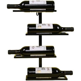 SCIAZA Casier à vin en Fer forgé Accueil Creative Tenture Murale Décoration Présentoir Casier à vin Stockage Couleur : A Ef