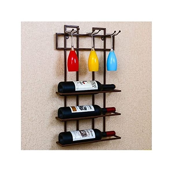 Casier à Vin, Décoration de casier à vin, casier à verres à vin suspendu, casier à vin suspendu, casier à vin, casier à gobel