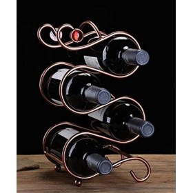 GaRcan Casier à vin Créatif Multi-Bouteilles en Fer Forgé Casier à Vin Casier à Vin Casier à Bouteilles de Vin Casier à Vin P