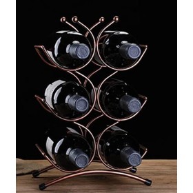 GaRcan Casier à vin Créatif Multi-Bouteilles en Fer Forgé Casier à Vin Casier à Vin Casier à Bouteilles de Vin Casier à Vin P