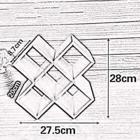 ZITTRO Casier à vin Accueil Support Rouge Support à Verre à Vin Bar S, Bois Massif + Cuir Créatif Armoire à Vin Décoration Sa