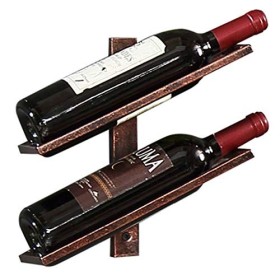 Le casier à vin Mural en Fer forgé Peut être empilé casier à vin placé obliquement casier à Bouteilles de vin Simple européen