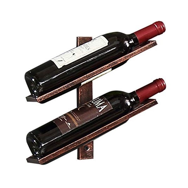 Le casier à vin Mural en Fer forgé Peut être empilé casier à vin placé obliquement casier à Bouteilles de vin Simple européen