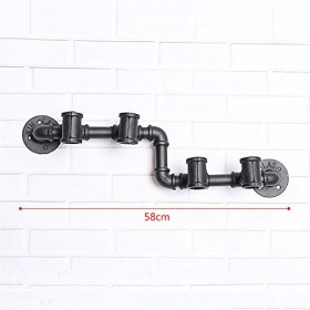 ANSNOW Casier À Vin Rétro Mural Bar Lounge Club, Casier À Vin À lenvers pour Décoration de Café, Casier À Vin