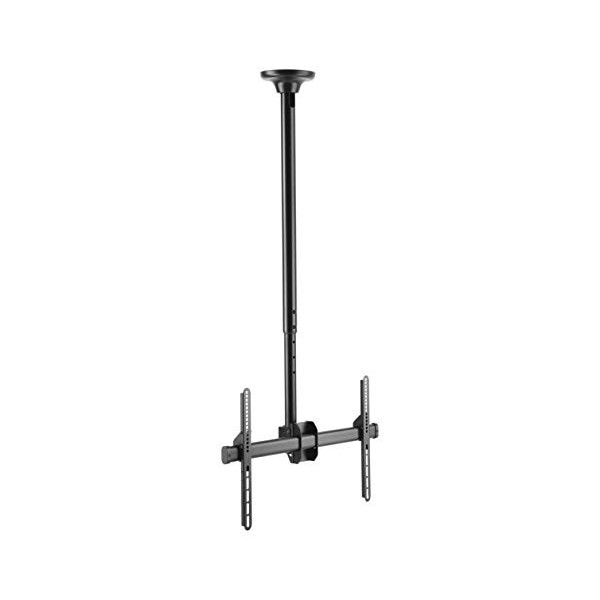 Support de plafond extra long et inclinable à 360° pour TV 40 42 46 47 50 55 60 63 65 70" VESA jusquà 600 x 400 Idéal pour T