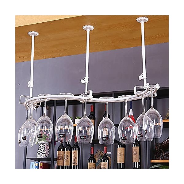 Casier à vin Casier à vin suspendu casier à verre à vin lumière support de verre à vin de luxe à lenvers maison bar porte-ve