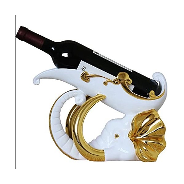 Casier à vin Casier à vin sur pied de style européen en forme de dauphin, personnalité créative, adapté aux décorations, aux 