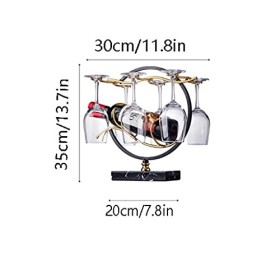 Casier à vin Casier à vin sur pied Gobelet à lenvers Casier à vin portable adapté à la décoration moderne pour placer une bo