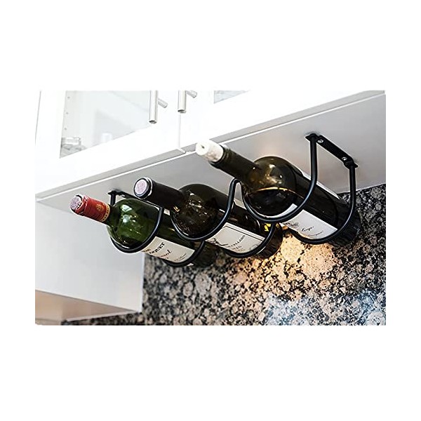 KANBUN FXJ Porte-vin simple pour salon, cuisine, porte-vin créatif en fer forgé, armoire à vin pour la maison