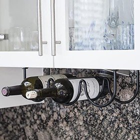 KANBUN FXJ Porte-vin simple pour salon, cuisine, porte-vin créatif en fer forgé, armoire à vin pour la maison