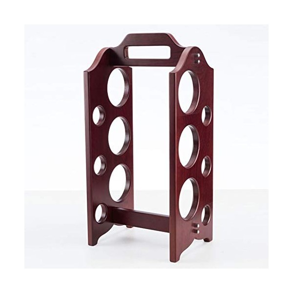 Casier à vin Casier à vin sur pied en bois massif Porte-bouteille de vin Étagères à vin naturelles Support à vin européen Cav