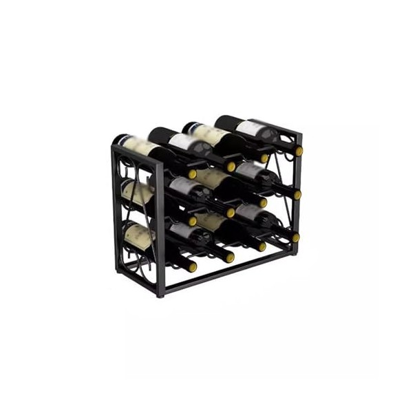 Casier à vin Pendentif Barre inclinée Maison Cave à vin Refroidisseur à vin présentoir à vin Rouge casiers à vin Color : Noi