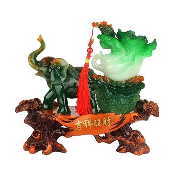 FULYA Statues de Jardin Sculpture Créative Européenne Rétro Cygne Meuble TV Salon Table À Manger Décoration Casier À Vin Cham