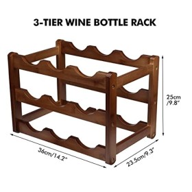 Casier à vin Winery Casier à vin Décoration Bouteille de vin Présentoir Casier à vin Décoration Casier à vin Étagère Casier à