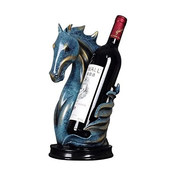 ATHUAH Statue Art Ornement Bureau Sculpture Casier à Vin Salon Meuble TV Refroidisseur De Vin Décor Casier À Vin Mettre Pièce
