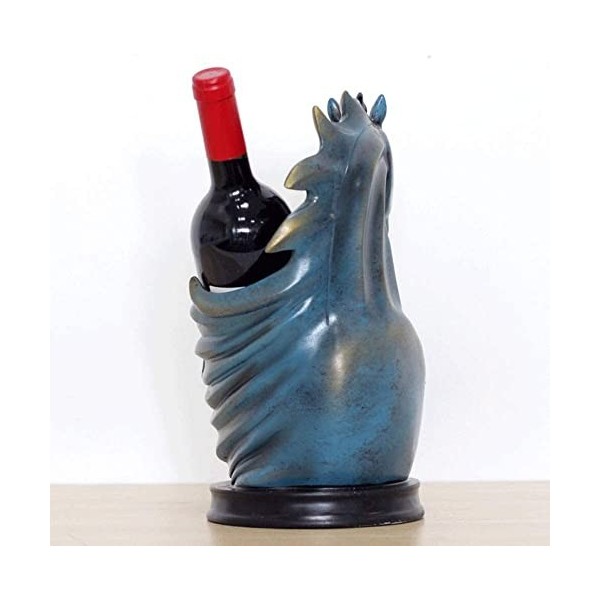 ATHUAH Statue Art Ornement Bureau Sculpture Casier à Vin Salon Meuble TV Refroidisseur De Vin Décor Casier À Vin Mettre Pièce