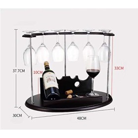 Casier À Vin Accueil Support Rouge Restaurant Bar S, Décoration Casier À Verre À Vin À Lenvers Bouteille De Vin En Bois Mass