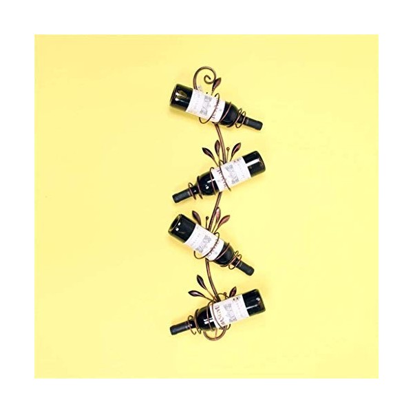 Casier à vin, casier à vin mural en métal, support de verre à vin européen suspendu, étagère pour cuisine/bar, restaurant, su