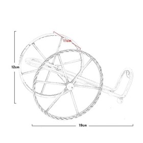 JacCos Casier à vin, casier à vin en métal, décoration créative de Cave à vin de Salon, Bouteille de vin en Fer à vin