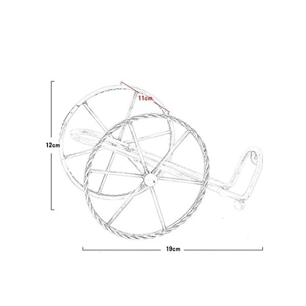 JacCos Casier à vin, casier à vin en métal, décoration créative de Cave à vin de Salon, Bouteille de vin en Fer à vin