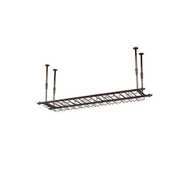 Support à verres à vin suspendu de style européen, casier à vin créatif pour bar, support à gobelets à lenvers pour la maiso