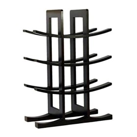 Casier à vin Casier à vin en Bois 12 Bouteilles Bar Cuisine Salle à Manger Stockage Porte-Alcool décor à la Maison comptoir S