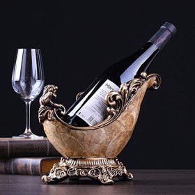 Casier à vin Casier à vin de Raisin sur Pied Porte-vin rétro pour Salon, Maison, Restaurant, Armoire à vin, présentoir de Ran