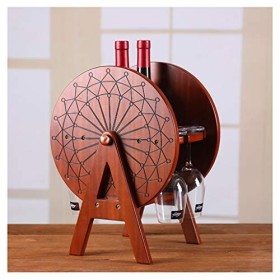 DameCo Casiers à vin, Porte-gobelet en Bois, Armoire de ménage, présentoir à vin, Support de Rangement européen pour Verres à