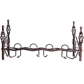 Casier à vin Porte-gobelet à vin en fer forgé de style européen Porte-gobelet Porte-gobelet suspendu Bar Support de stockage 