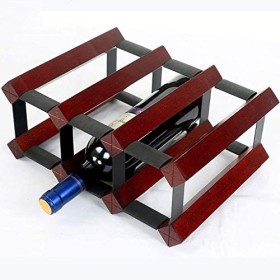 SCIAZA Casier à vin Casier à vin en Bois Massif Décoration Armoire à vin créative Rangement de Restaurant Couleur : A1 Effi