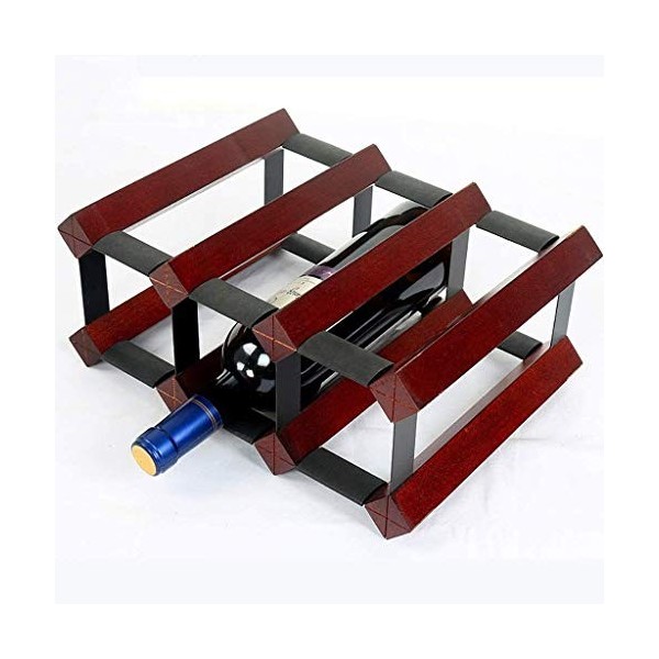 SCIAZA Casier à vin Casier à vin en Bois Massif Décoration Armoire à vin créative Rangement de Restaurant Couleur : A1 Effi