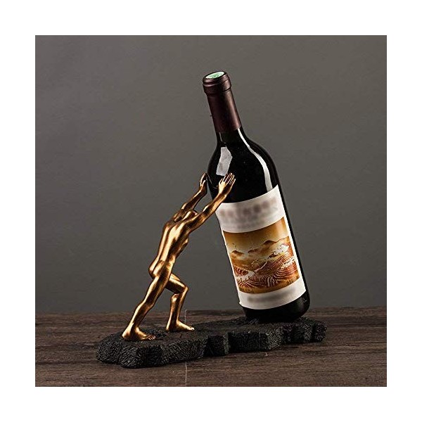 ZITTRO Casier à vin Accueil Support Rouge Support de Verre à Vin Bar S, Personnalité en Résine Créative Simplicité Moderne Dé