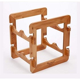 SARUEL Casier à vin empilable - Casier à vin, décoration de Bar multifonctionnelle européenne Pratique et Amovible