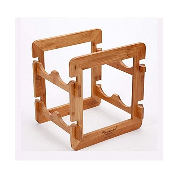 SARUEL Casier à vin empilable - Casier à vin, décoration de Bar multifonctionnelle européenne Pratique et Amovible