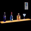 Présentoir De Bouteille De Vin Acrylique LED Éclairé Présentoir De Bouteille dalcool Bar À La Maison, Casiers À Vin Lumineux