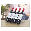 Casier à vin créatif géométrique Porte-vin en métal Simple ménage casier à Champagne Armoire à vin décoration de Bar de noël