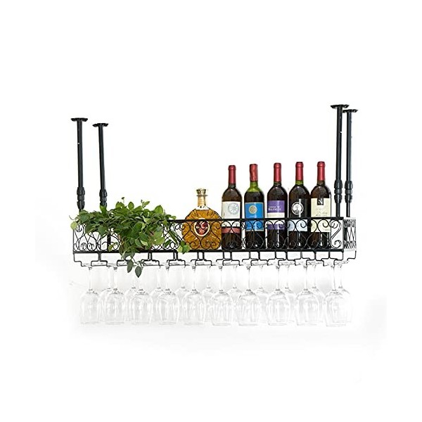 Casier à vin Double casier à vin en Fer forgé Casier à vin Mural Décoration créative Casier à vin Refroidisseur de vin Casier