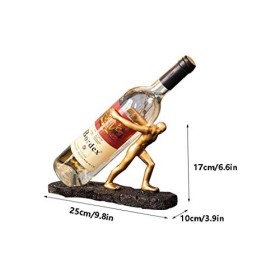 ELzEy Casier à vin Casier à vin sur Pied Décorations darmoire à vin pour la Maison Casier à Verre à vin Nordique Moderne Meu