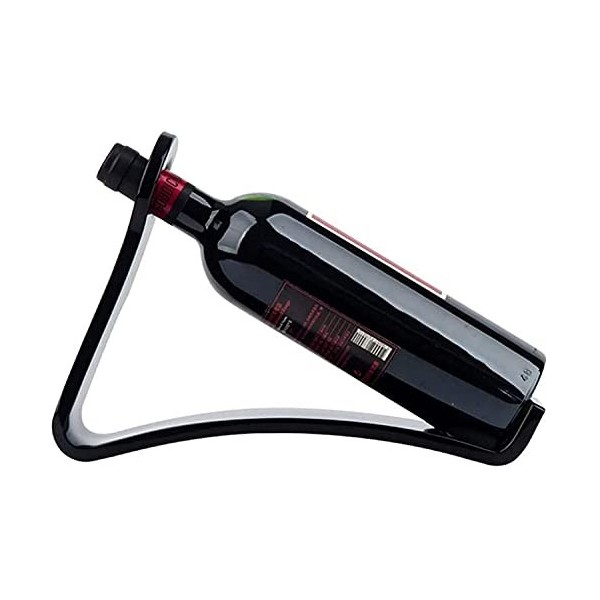 ELzEy Casier à vin en Acrylique pour Bouteille Unique, Support pour Verres à vin, présentoir pour Armoire à vin Full Moon