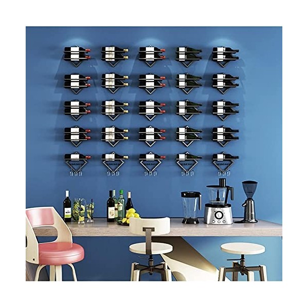 DEUYO Casier à vin Rouge Mural Simple décoration Murale de la Maison casier à Verre à vin Rouge Armoire à vin casier à Boutei