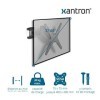 Xantron® ERGOLINE-440B Support TV pivotant et inclinable 23-55" ou VESA 75x75-400x400mm / Support Mural réglable en Hauteur/B