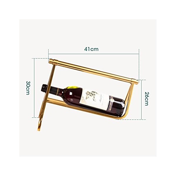 GaRcan Casier à vin Casier à vin Comptoir Simple Artisanat Créatif Art du Fer Salon Salle à Manger Chambre Modèle Casier à Vi