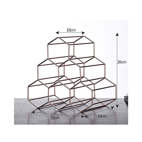 CULPRT Décoration de Vins Européen Décoration Créative du Support À Vin Ménage, Rack de Bouteille de Vins, Armoire de Vin de 