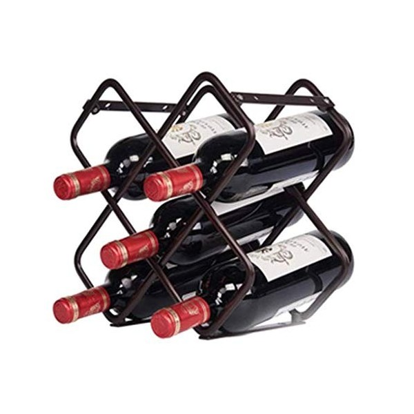 YWLETO Casier à vin Rouge, casier à vin, casier à vin empilable – Casier à vin de Style Classique for Bouteilles – Parfait fo