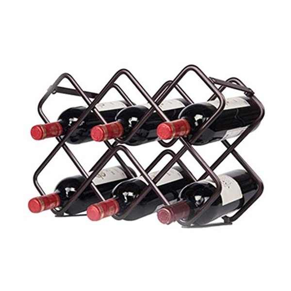 YWLETO Casier à vin Rouge, casier à vin, casier à vin empilable – Casier à vin de Style Classique for Bouteilles – Parfait fo