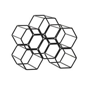 Casier à vin autoportant de comptoir, casier à vin en métal, casier à vin de rangement, pour casier à vin en métal de comptoi